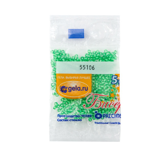 Бисер №10, 5 г., цвет 55106. Арт G 55106