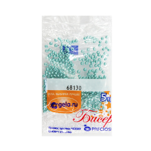 Бисер №10, 5 г., цвет 68130. Арт G 68130