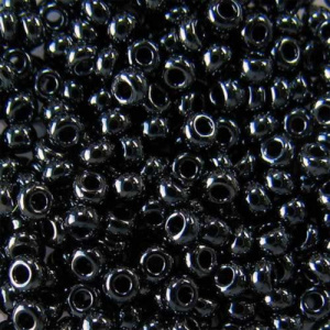 Бисер Preciosa №10, 5 г., цвет №49102 темно-серый металлик. Арт G 49102