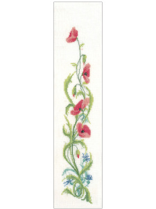 Набор для вышивания "Маки", канва лён 36 ct. Арт 2018