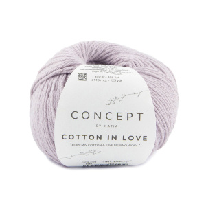 Пряжа Cotton in Love, 50% хлопок, 50% мериносовая шерсть, 50 г, 115 м. Арт 1249.68