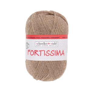 Пряжа Fortissima Socka 4-fach Uni, 75% шерсть, 25% полиамид, 420 м, 100 г. Арт 90038-2072