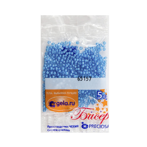Бисер №10, 5 г., цвет 65157. Арт G 65157