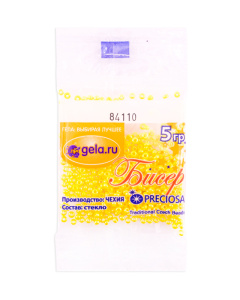 Бисер №10 первой категории, 5 г., цвет 84110. Арт G 84110