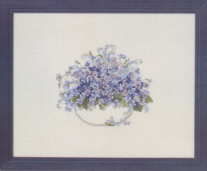 Набор для вышивания "Сиреневые фиалки". Арт 76445