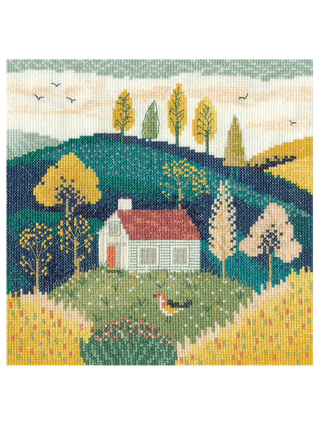 Набор для вышивания "Место для отдыха". Арт MSRR1945E