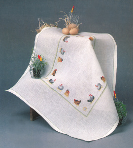 Набор для вышивания: "Пасхальная курочка". Арт 67556