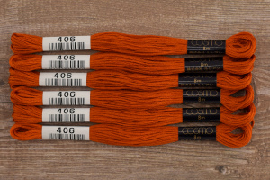 Мулине COSMO однотонный цвет  406       . Арт 25-6/406       