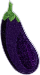 Термоаппликация "Баклажан". Арт 43134