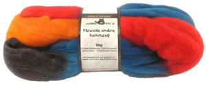 Шерсть для валяния мультиколор. Арт 1021ombre-1537