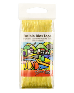 Косая бейка для пэчворка с клеевой основой, 6 мм, цвет золото. Арт ER519.GOLD              