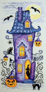 Набор для вышивания "Мрачный домик". Арт 07.004.12