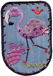 Термоаппликация HKM "Фламинго". Арт 32829/1SB