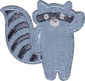 Термоаппликация "Барсук синий". Арт 42691