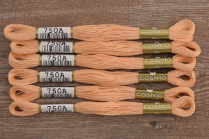 Мулине COSMO однотонный цвет  750       . Арт 25-6/750       