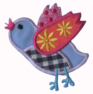 Термоаппликация HKM "Птичка". Арт 32323/1SB