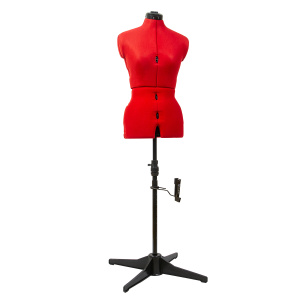 Манекен портновский раздвижной, размер M, цвет красный. Арт MR031.FG305C/G002