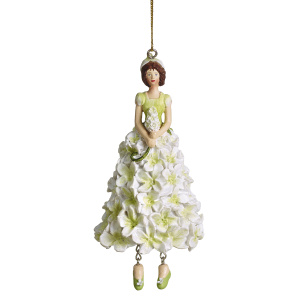 Фигурка декоративная, Blumenmädchen "Сирень". Арт 850370-108