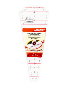 Линейка «Дрезденская тарелка» с углом 18*, размером 8 3/4" х 3/8''. Арт NL4159   