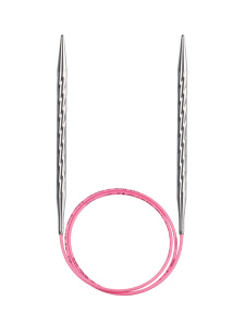Спицы металлические круговые с удлиненным кончиком addiUnicorn Lace, №6,5, 80 см. Арт 716-2/6.5-80