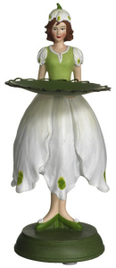 Фигурка декоративная, Blumenmädchen "Подснежник". Арт 850021-108