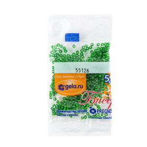 Бисер №10, 5 г., цвет 55126. Арт G 55126