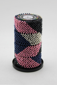 Булавки с пластиковыми круглыми головками "Вилли"на подставке, 1920 шт. Арт N4048.D                 