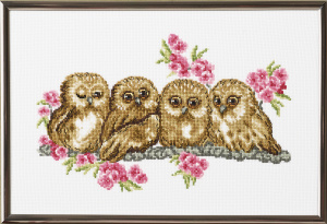 Набор для вышивания "Совята". Арт 92-3438
