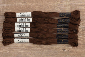 Мулине COSMO однотонный цвет  4311      . Арт 25-6/4311      