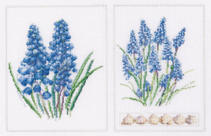 Набор для вышивания "Мускари", канва лён 36 ct. Арт 443                     