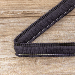 Бахрома декоративная, 30 мм, цвет графитовый. Арт BT - 30c - col.B-25