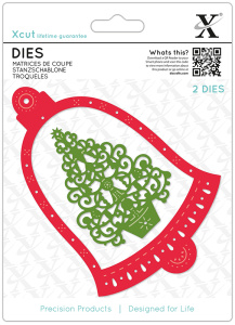 Набор ножей для вырубки "Елка и колокольчик". Арт XCU503935