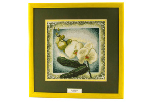 Вышитая картина "Орхидея". Арт Модель 04.008.06