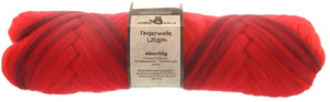 Ровница Fingerwolle, 100% шерсть, цвет мультиколорный, красные оттенки, 50 г, 40 м. Арт 998-1963