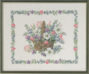 Набор для вышивания "Цветы". Арт 70-9582