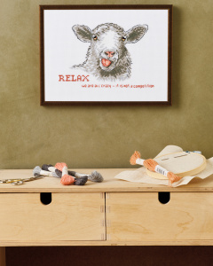 Набор для вышивания "Расслабься". Арт 92-4322