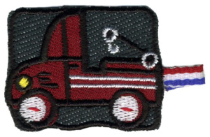 Термоаппликация HKM "Машина". Арт 31640/1SB