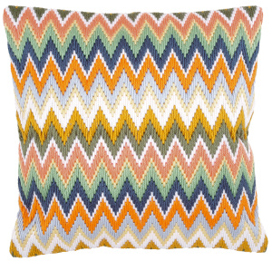 Набор для вышивания подушки "Зигзаг". Арт PN-0147946