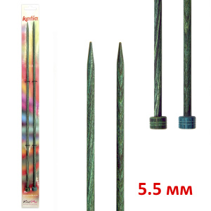 Спицы прямые KATIA, 40 см, 5,5 мм. Арт 7643