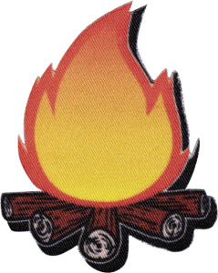 Термоаппликация "Костер". Арт 43087