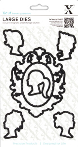 Набор ножей для вырубки "Камеи (большая)". Арт XCU503054