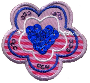 Термоаппликация HKM "Цветок". Арт 31188/1SB