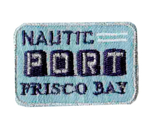 Термоаппликация HKM "Морской порт цвет джинсовый". Арт 34618/1SB