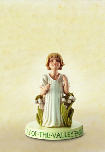 Фигурка декоративная, цветочный эльф "Ландыш". Арт 217277