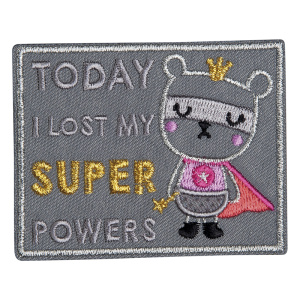 Термоаппликация "Сегодня я потерял свои суперсилы". Арт 39172