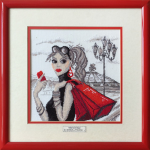 Вышитая картина "Москва". Арт Модель 09.005.04