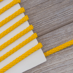 Шнур PEGA полиэстровый, цвет ярко-желтый, 6,0 мм. Арт 842949700L7301