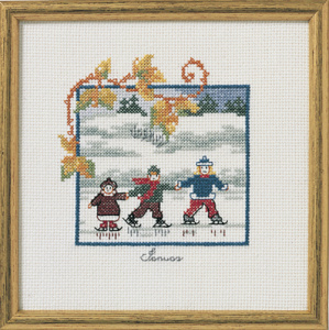 Набор для вышивания: "Январь". Арт 84830