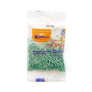 Бисер №10, 5 г., цвет 16758. Арт G 16758