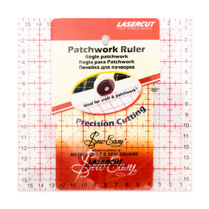 Линейка для пэчворка с градацией в сантиметрах, квадрат 16 см. Арт NL4193         